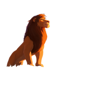 Majestic Lion King V12 Vinyl Car Decal Sticker – Waterproof & UV-Resistant 3.4133333333333336"