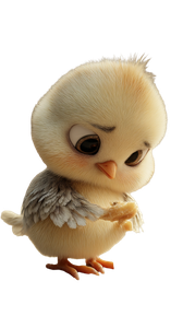 Cooking Baby Chick V2 Vinyl Car Decal Sticker – Waterproof & UV-Resistant 4.8533333333333335"