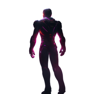 Mysterious Neon Superhero Vinyl Car Decal Sticker – Waterproof & UV-Resistant 6.826666666666667"