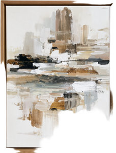 Abstract Framed Painting Vinyl Car Decal Sticker – Waterproof & UV-Resistant 8.426666666666666"