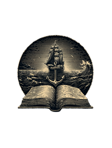 Sailor In Book Vinyl Car Decal Sticker – Waterproof & UV-Resistant 8.213333333333333"