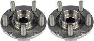 2x OE Solutions Wheel Hub Assembly | Fits Various 1990-2008 Subaru Models | Sturdy Steel Construction