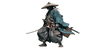 Samurai Warrior V97 Vinyl Car Decal Sticker – Waterproof & UV-Resistant 5.4