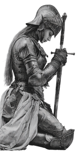 Armored Warrior Reflection Vinyl Car Decal Sticker – Waterproof & UV-Resistant 10.2