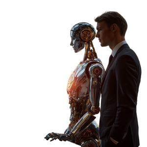 Human-Robot Collaboration V13 Vinyl Car Decal Sticker – Waterproof & UV-Resistant 6.826666666666667"