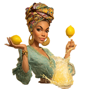 Juggling Lemonade Splash Vinyl Car Decal Sticker – Waterproof & UV-Resistant 3.4133333333333336"