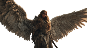 Realistic Angel Portrait Vinyl Car Decal Sticker – Waterproof & UV-Resistant 5.4