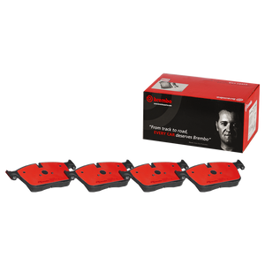 Upgrade Your 2016-2021 Range Rover Velar & Jaguar F-Pace/XF/I-Pace/XE with Brembo Ceramic Brake Pads | Low Dust | Premium Stainless Steel Hardware Upgrade Your 2016-2021 Range Rover Velar & Jaguar F-Pace/XF/I-Pace/XE with Brembo Ceramic Brake Pads | Low Dust | Premium Stainless Steel Hardware