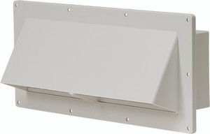 Durable Stove Vent Outlet | Static Exhaust Hood | Non-Louvered Locking | White Durable Stove Vent Outlet | Static Exhaust Hood | Non-Louvered Locking | White