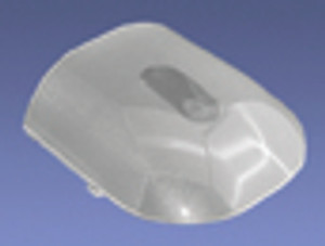 Creative Dome Light Lens 89-255 Command; Dome Shape; White; Polycarbonate; Single