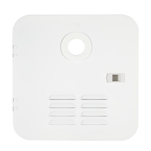Polar White Girard Water Heater Door | Hinged Design, Easy Install
