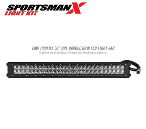 Westin Sportsman X 26 Inch LED Light Bar | 14040 Lumens | Combo Spot/Flood Beam | DRL Mode | Grille Guard Mount