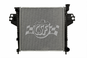 High Performance Aluminum Radiator | CSF 2007 Jeep Liberty | Transmission Cooler, Crossflow Design