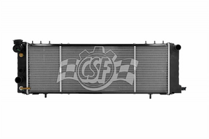 High Performance Radiator | Fits Various Jeeps 1991-2001 | Aluminum Core, Transmission Cooler