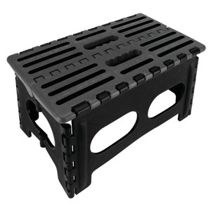 Premium Stability One Step Stool | 15x8.7x8.7 Open | 300lb Capacity | Slip Resistant | Foldable & Impact Resistant