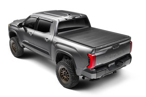 Retrax EQ Power Retractable Tonneau Cover | Matte Black Aluminum | Remote Control Lock | With LED Light