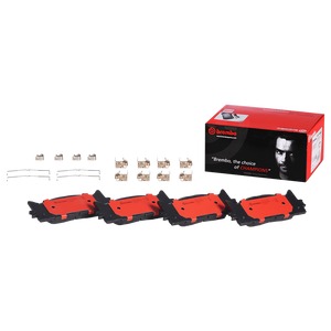 Brembo Brake Pads Set | Ceramic NAO D1293-8331 | Fits Lexus ES350, ES300h, Toyota Avalon, Camry | Premium Low-Met OE Equivalent | Minimize Braking Distances Brembo Brake Pads Set | Ceramic NAO D1293-8331 | Fits Lexus ES350, ES300h, Toyota Avalon, Camry | Premium Low-Met OE Equivalent | Minimize Braking Distances
