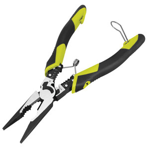 Professional Grade Multifunctional Pliers | Strong Cr-V Construction | Cut, Strip, Crimp, Twist, and Grip | Wide Range of Electrical Projects Professional Grade Multifunctional Pliers | Strong Cr-V Construction | Cut, Strip, Crimp, Twist, and Grip | Wide Range of Electrical Projects