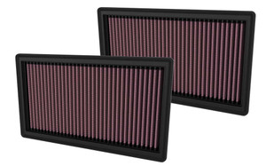 Ultimate Performance K&N Washable Air Filter | Red Cotton Gauze Panel
