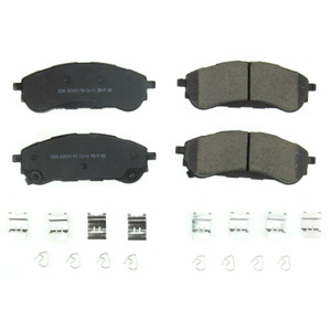 Enhance Braking Performance | Ceramic Brake Pads Set, Noise-Free Design, Fade-Free Performance
