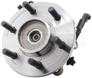 Dorman Wheel Bearing and Hub Assembly 951-140 OE Solutions; OE Replacement; M14 x 1.5 Wheel Stud Size; 99.3 Millimeter Knuckle Pilot Hole Diameter; With Wheel Stud/Anti Lock Brake Sensor