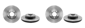 2x Upgrade your Ford & Mazda with Brembo Brake Rotor | One Piece Vented Design 2x Upgrade your Ford & Mazda with Brembo Brake Rotor | One Piece Vented Design