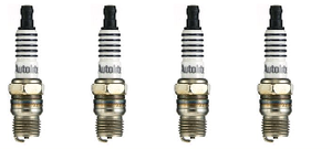 4x Autolite Racing Spark Plug | Yttrium-Enhanced Alloy | Cut Back Ground Electrode | Used By Pros