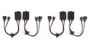 2x Tiny Monster H7 Wiring Harness | Eliminate Dash Warnings | For LED Headlights | Set of 2 2x Tiny Monster H7 Wiring Harness | Eliminate Dash Warnings | For LED Headlights | Set of 2