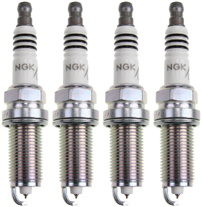 4x NGK LXFR5AIX-11E Spark Plug | Iridium IX for High Performance Engines | OE Replacement, Copper Core