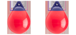2x Polyform Mooring Buoy | A-0 Red W/Bar Code, For Boats Up To 15 Feet 2x Polyform Mooring Buoy | A-0 Red W/Bar Code, For Boats Up To 15 Feet