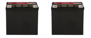 2x Odyssey Battery Battery ODS-AGM14 Extreme Series; 12 Volt; 220 Cold Cranking Amps; M6 Receptacle; 5.9 Inch Length; 3.4 Inch Width; 5.7 Inch Height 2x Odyssey Battery Battery ODS-AGM14 Extreme Series; 12 Volt; 220 Cold Cranking Amps; M6 Receptacle; 5.9 Inch Length; 3.4 Inch Width; 5.7 Inch Height