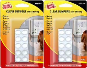 2x Magic Mounts Multi-Surface Protection Pads | Prevent Slipping/Scratching/Denting | Self-Sticking Round Pads | Clear | Pack of 10 2x Magic Mounts Multi-Surface Protection Pads | Prevent Slipping/Scratching/Denting | Self-Sticking Round Pads | Clear | Pack of 10