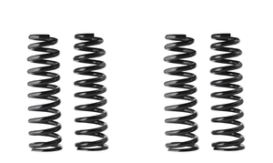 2x ARB Coil Spring 2881 1-1/4 To 1-3/4 Inch Lift; 14-3/4 Inch Free Length; 500 Pounds Per Square Inch; Powder Coated; Black; Set Of 2