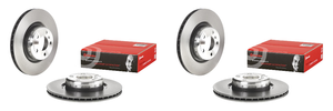2x Brembo Vented Brake Rotor | 345mm Diameter | High Carbon Cast Iron 2x Brembo Vented Brake Rotor | 345mm Diameter | High Carbon Cast Iron