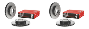 2x High Performance Brembo Brake Rotor | For 2007-2020 Dodge & Mercedes-Benz Sprinter | Vented Design, Resistant Coating, ECE-R90 Certified 2x High Performance Brembo Brake Rotor | For 2007-2020 Dodge & Mercedes-Benz Sprinter | Vented Design, Resistant Coating, ECE-R90 Certified