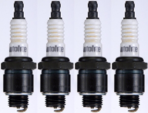 4x Autolite Spark Plug | Copper Core Electrode | Resistor | OE Replacement