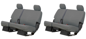 2x Ultimate Protection Seat Cover | Fits Ford F-350,F-250 | Gray Polycotton, Machine Washable 2x Ultimate Protection Seat Cover | Fits Ford F-350,F-250 | Gray Polycotton, Machine Washable