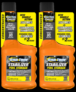 2x Star Brite Enzyme Fuel Treatment | For Gasoline | Treats Up to 40 Gallons | Prevents Buildup & Deposits
