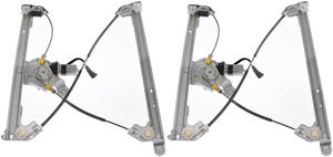 2x Enhance Performance with Dorman Window Regulator | Plug And Play | OE Replacement with Anti-Pinch Technology