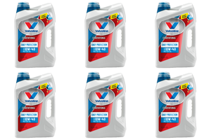 6x Valvoline SAE 10W-40 Oil | 5 Quart Jug | Proven Engine Defense | Low Friction | American Made