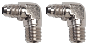 2x Upgrade Your Ride with Russell Automotive 90 Degree -3 AN To 1/8 Inch NPT Adapter Fitting | Precision Machined Aluminum for Ultimate Performance