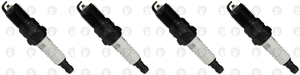 4x Autolite Spark Plug | OE Replacement for Quick Starts, Good Fuel, Smooth Acceleration | Resistor Copper, Leak-Proof Seal 4x Autolite Spark Plug | OE Replacement for Quick Starts, Good Fuel, Smooth Acceleration | Resistor Copper, Leak-Proof Seal