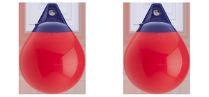 2x Polyform Mooring Buoy | A-1 Red w/ bar code | PVC | for 15-30 ft Boats 2x Polyform Mooring Buoy | A-1 Red w/ bar code | PVC | for 15-30 ft Boats