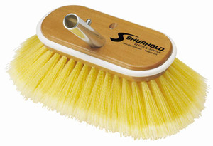 6 Inch Soft Deck Brush | Safe for Gelcoat, Clear Coat & Fiberglass | USA Made 6 Inch Soft Deck Brush | Safe for Gelcoat, Clear Coat & Fiberglass | USA Made