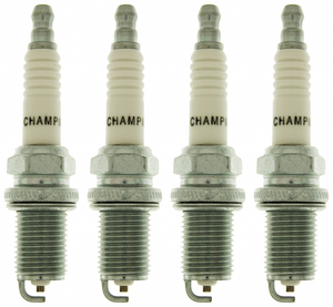 4x Champion Plugs Copper Plus Spark Plug | Dependable Performance | Superior Corrosion Resistance