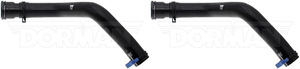 2x Dorman Radiator Hose | OE Solutions, OE Replacement | Durable Rubber, Reliable Fit | 90° Bend, 50 PSI