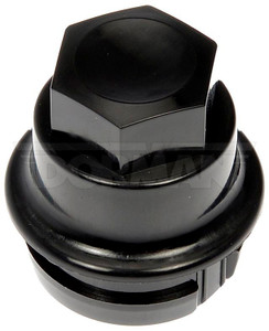 Dorman Black Lug Nut Cover | Pack Of 10, Quality Materials, Correct Fit, Quality Tested