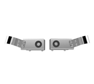 Premium Polished Stainless Steel|No Drill Relocates Sensors to Bull Bar Premium Polished Stainless Steel|No Drill Relocates Sensors to Bull Bar