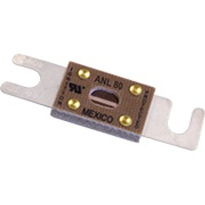Blue Sea Bolt-On ANL Fuse | 80 Amps | Ignition Protected | Corrosion-Resistant Blades Blue Sea Bolt-On ANL Fuse | 80 Amps | Ignition Protected | Corrosion-Resistant Blades
