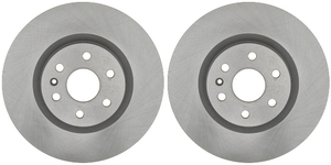 2x Raybestos Brake Rotor | OE-Matched 2-Piece Design | Cadillac SRX 2010-2016